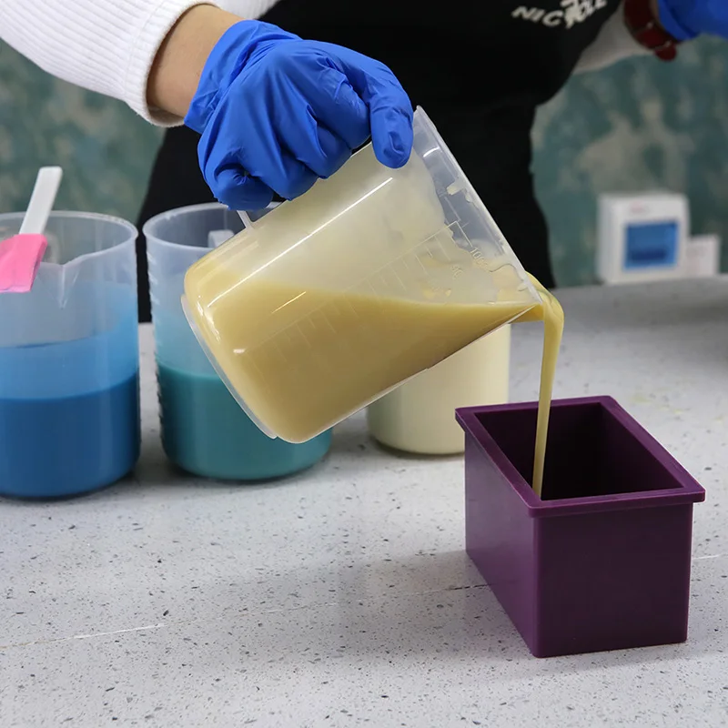 Полный набор принадлежностей для изготовления мыла маленькие силиконовые формы