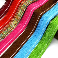 2 yards 20mm lace trim sewing ribbon tassel fringe ethnic latin dress stage garment curtain decorative diy
