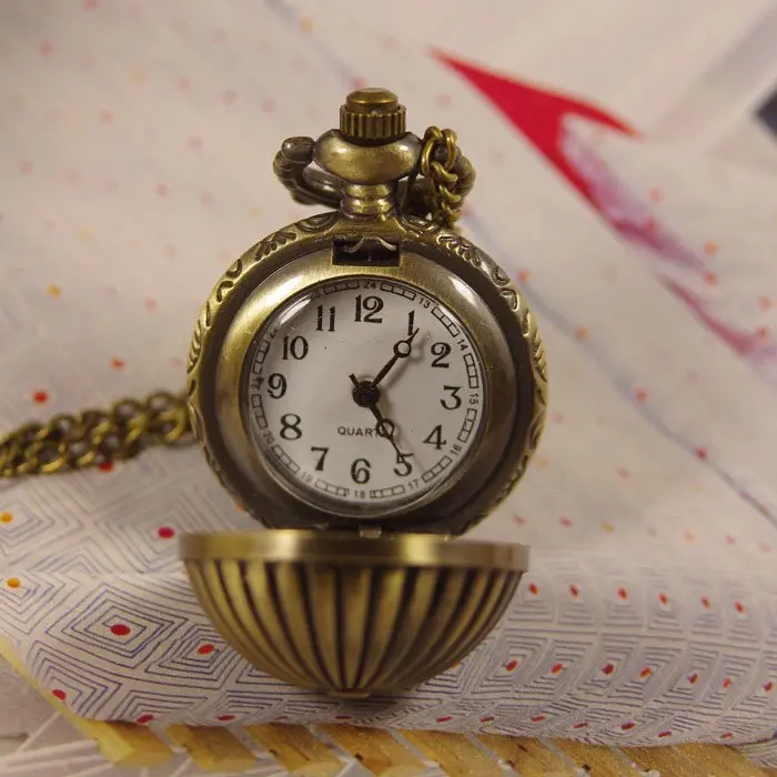Карманные кварцевые часы wp044 1 шт./лот в стиле стимпанк винтажные горячая