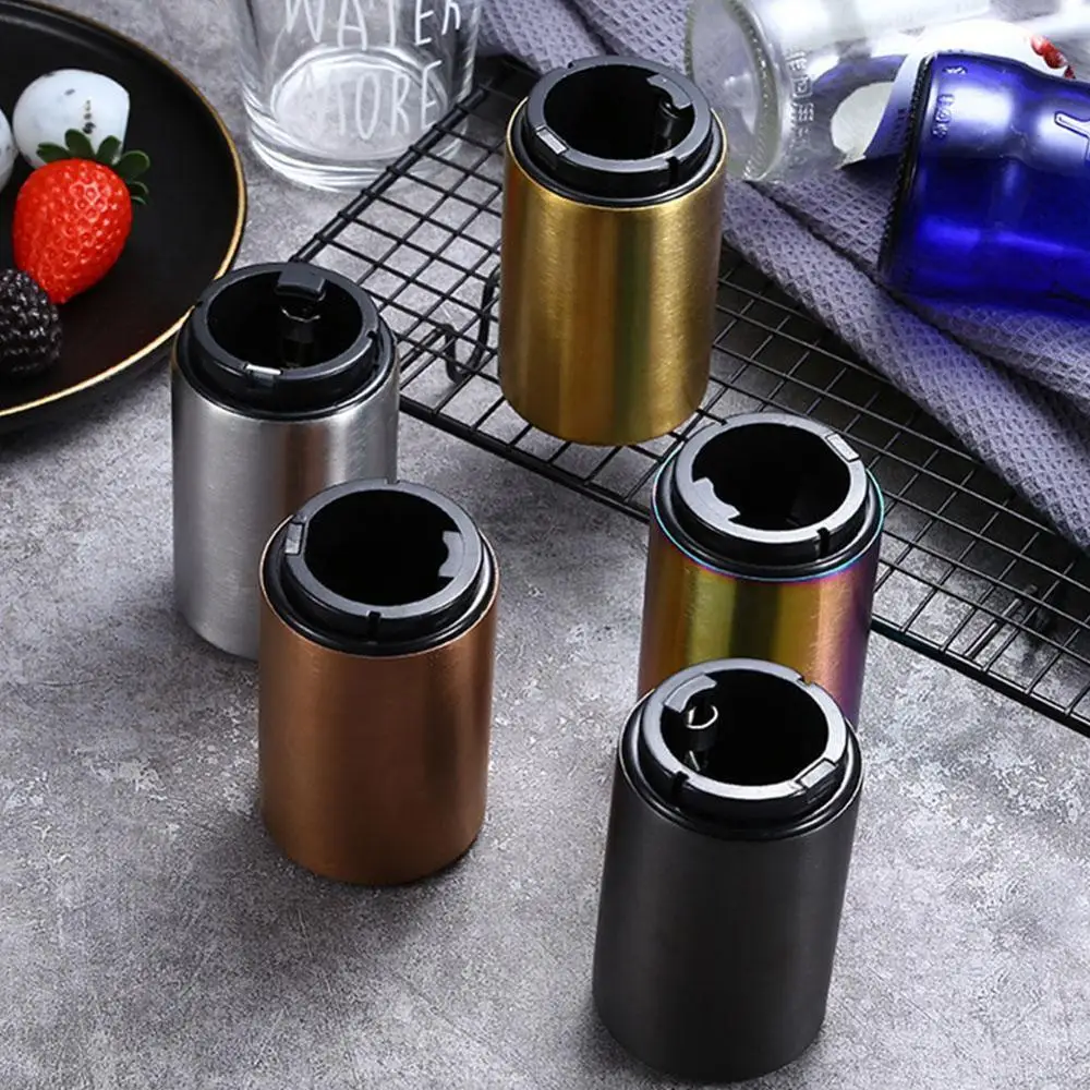 

Steel Bottle Opener Beer Screwdriver Automatic Bottle Bottle Bottle Steel Push-Type Screwdriver Opener N8N3