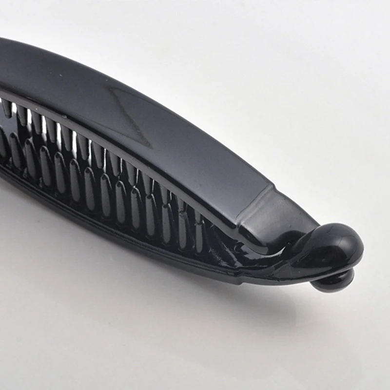 1 PC New Hair Claws Clip Fish Shape Banana Barrettes Black Hairpins Hair Accessories For Women Hair Clip Clamp Hair Accessories