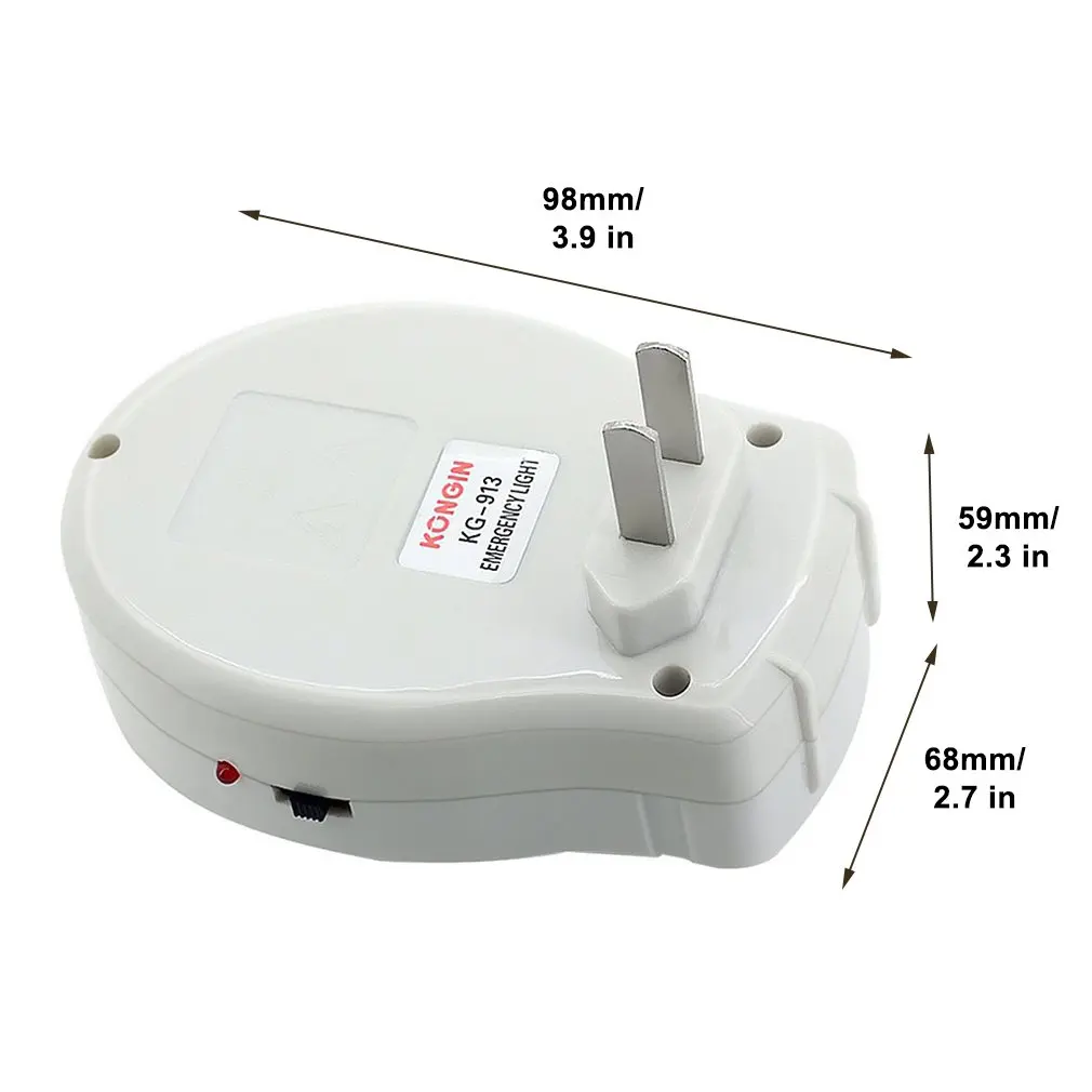 

Rechargeable Emergency Light 2W 110-240V US Plug 13 LED Home Automatic Power Failure Outage Lamp Bulb Night Light For US Plug