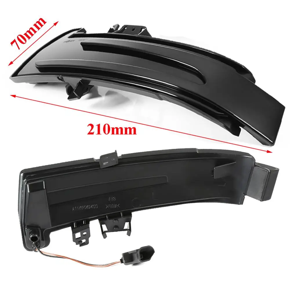 2 шт. динамический поворотный сигнал светодиодный индикатор бокового зеркала для