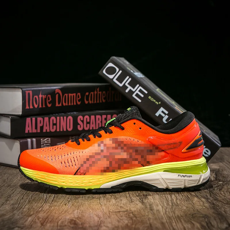 Гель Kayano 25 оригинальные мужские кроссовки дышащая Спортивная обувь кайано