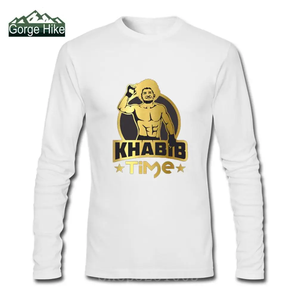 Khabib Nurmagomedov Alhamdulillah Homme забавная Золотая одежда для воина MMA Boxer t shirts Humour tee shirt топ с