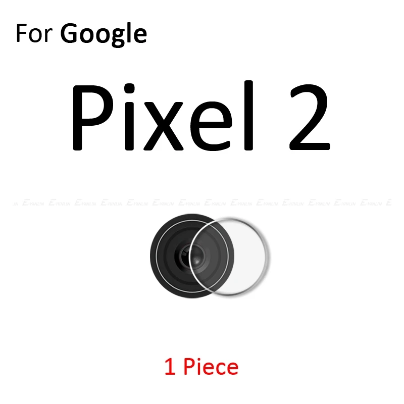 For Pixel 2 Защитная пленка для задней камеры из закаленного стекла для Google Pixel 4 3a 3 2 XL 4XL 3aXL 3XL 2XL - Цвет: For Pixel 2