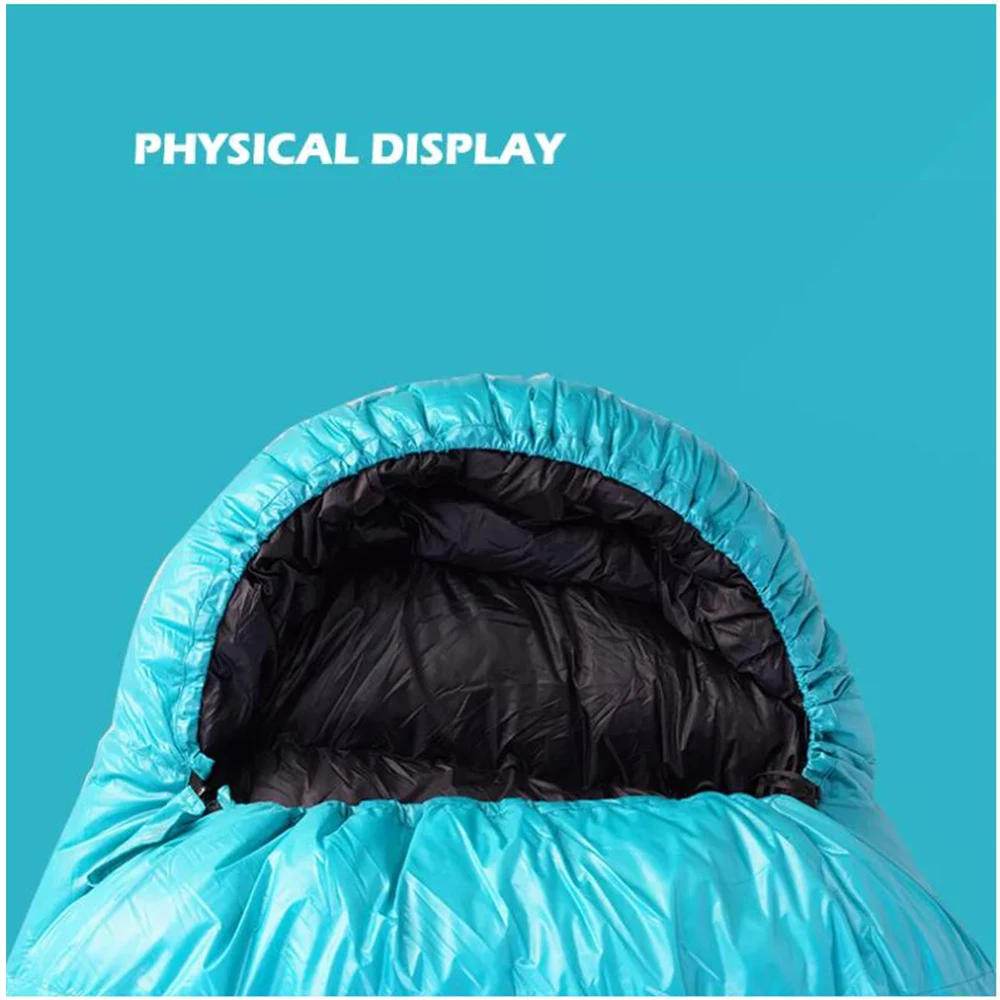 Отдых на природе AEGISMAX EPLUS 1000 пуховый трехсезонный спальный мешок конверт для