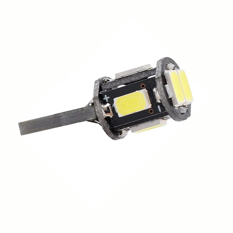 Светодиодный индикатор T10 5630 6SMD 174 168 W5W автомобильный парковочная лампа лампы для