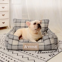 new detachable pet bed puppy sofa kennel pet products for small medium large dogs breathable all seasons house washable cotton