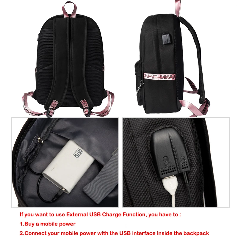 

Girls Fashion Butter Print Backpack Bag Women Large Capacity Bag Girl Book Bag Satchel School Bag for Teenager Student All-Match