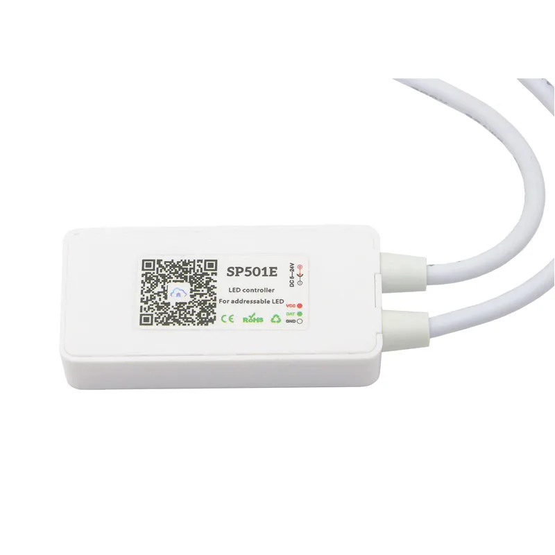SP501E WI FI светодиодный Управление Работает с Alexa для адресуемых IC RGB светодиодные