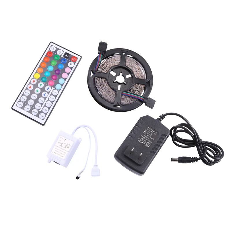 

5M Led Strip Lights with 44 Keys Remote Flexible Color Changing RGB Light Strips for Bedroom DIY Decoration