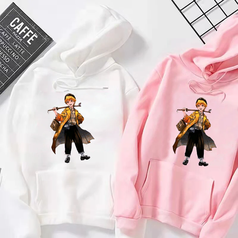 

Japanese anime Christmas funny face cute cartoon hoodie women's hoodie 90s pattern hoodie women pink white khaki hoodie women
