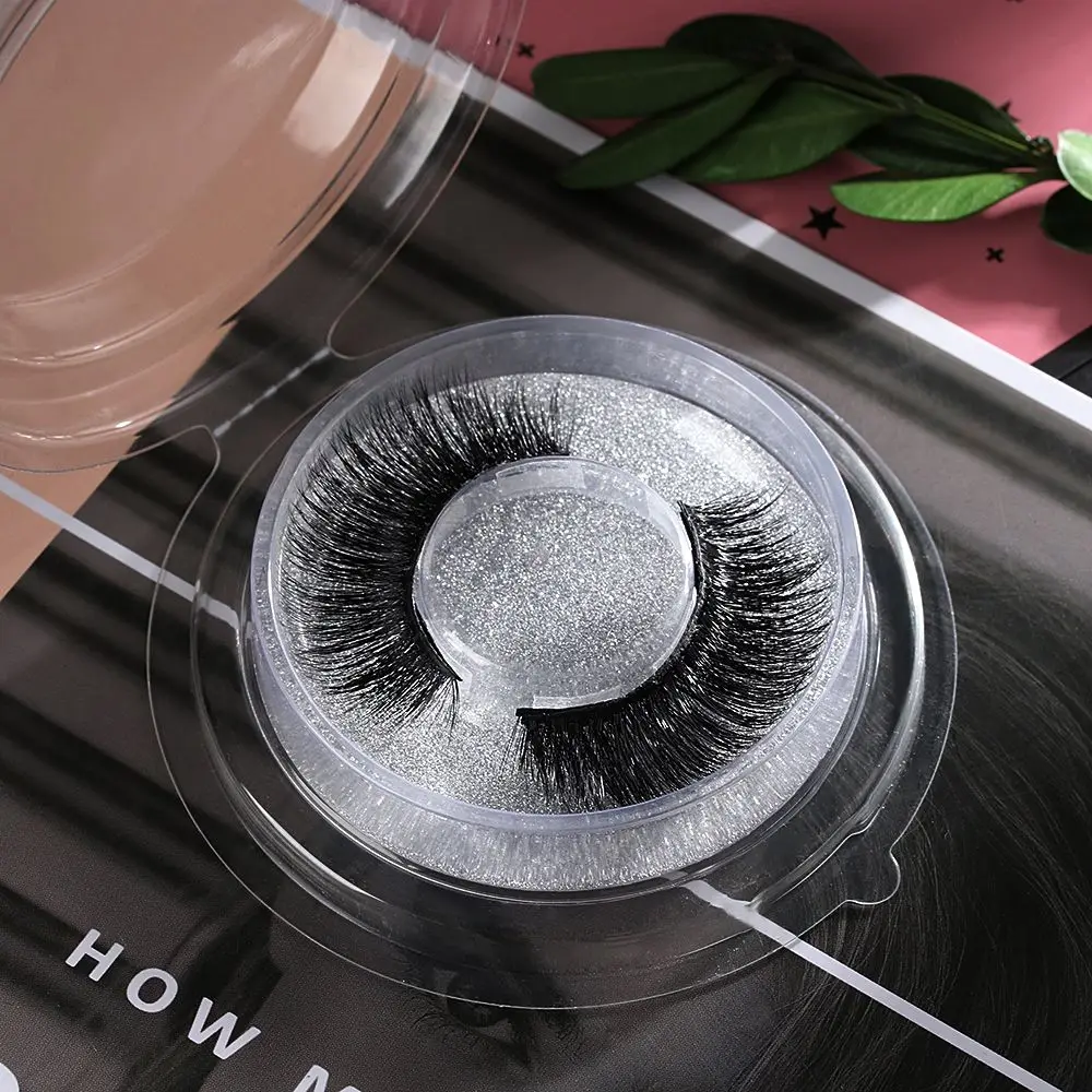 

SKONHED 4 Pcs Glue-free Dual Magnetic False Eyelashes Full Strips Lashes Extension Tools Makeup Reusable