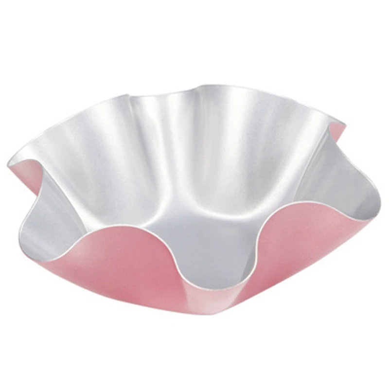 

Large Non-Stick Fluted Tortilla Shell Pans Taco Salad Bowl Makers Non-Stick Carbon Steel Bakers Toast