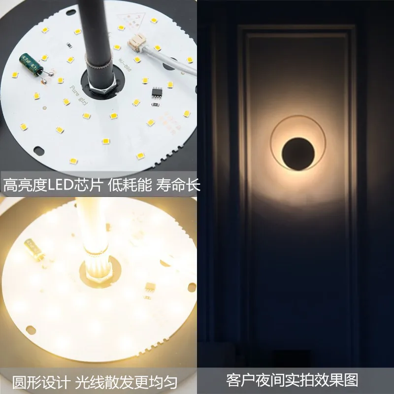 للبيع مصباح حائط LED على شكل مكعب ، تصميم حديث ، إضاءة داخلية وخارجية ، تركيبات إضاءة ، جديد