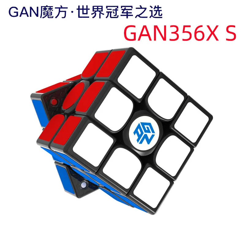 Gan 356 XS черный/безстиковый куб Magico Speedcube обучающая игрушка Gan356 X S|Головоломки| |