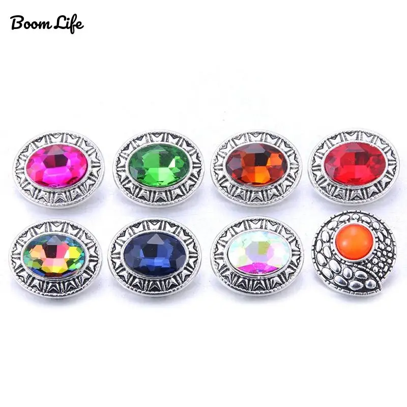 10 шт./лот Новые оснастки украшения со стразами и кристаллами узел цветок 18 мм