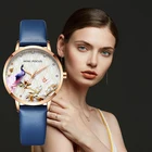 Мини фокус для женщин часы Одежда высшего качества модный бренд 3D печатных скульптурный Водонепроницаемый кварцевые часы Ретро Удобная