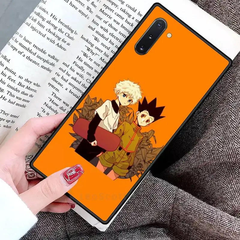 

Anime Hunter x Hunters Phone Cases For Samsung Galaxy S8 S9 S10 Plus S10E Note 3 4 5 6 7 8 9 10 Pro Lite cover