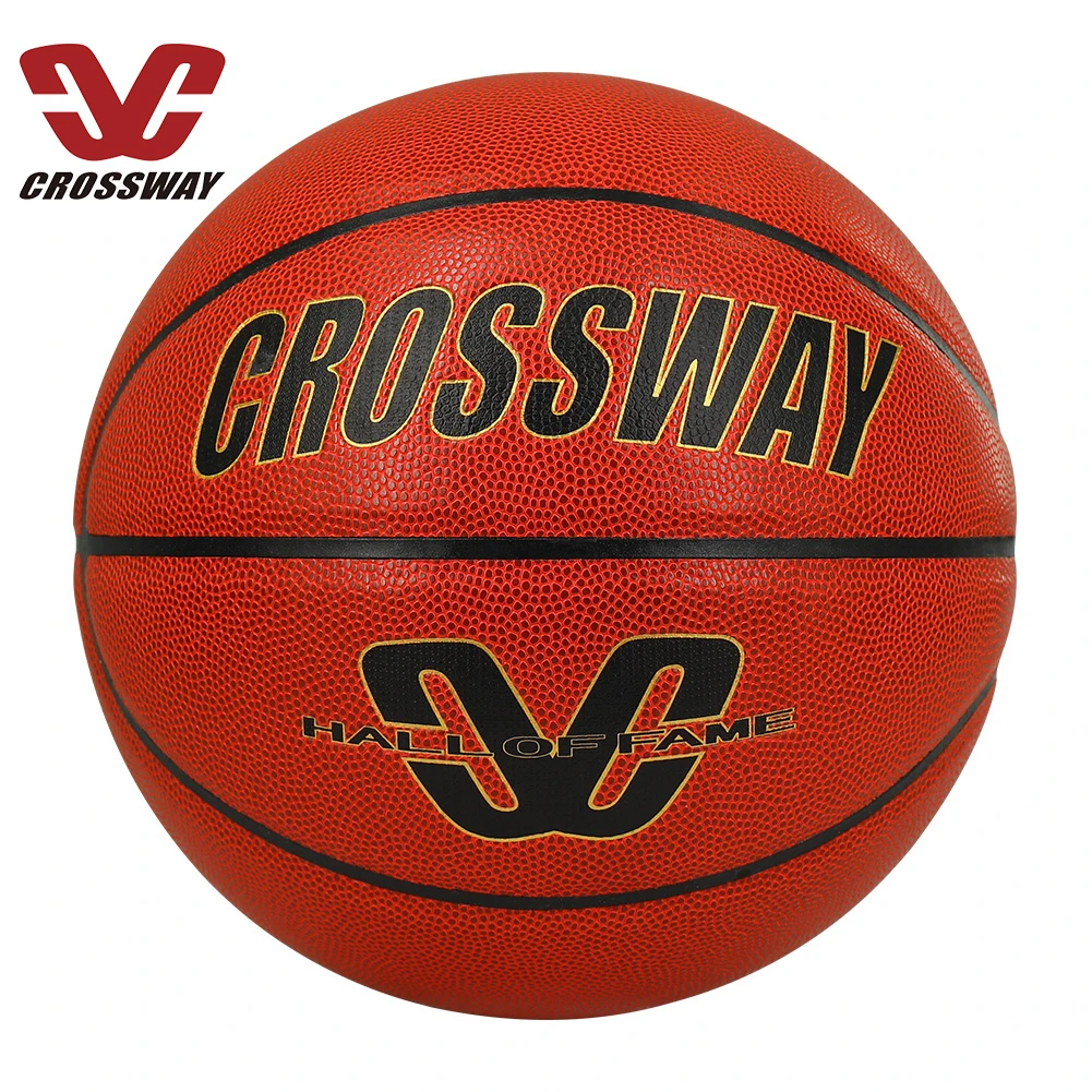 CROSSWAY Basketeball высокое качество ПУ материала офисная Размеры 7 игра спорт