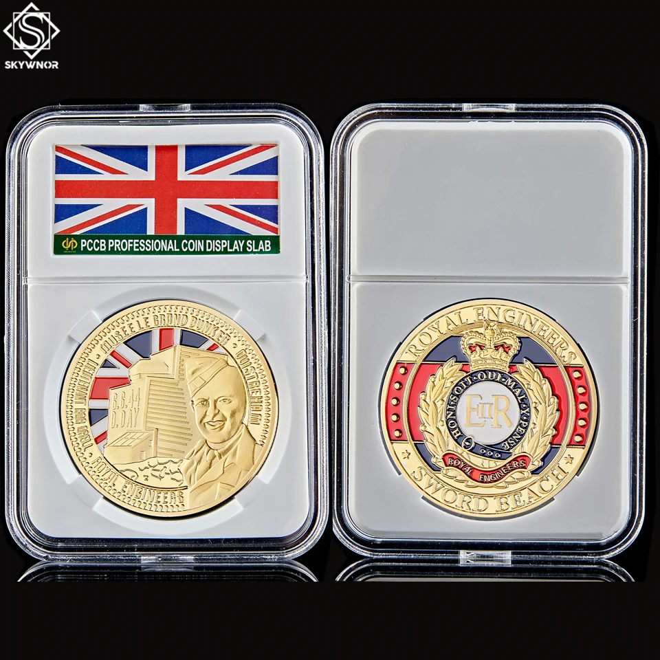 Боевой меч Второй мировой войны Пляжная битва Эр королевские инженеры памятная