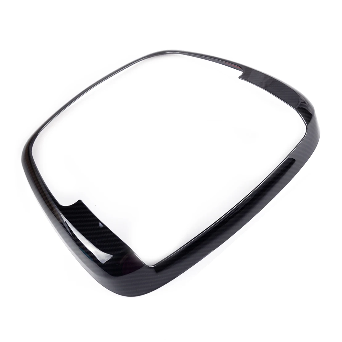 Beler ABS углеродное волокно черный Передний светильник для чтения крышка лампы отделка Подходит Jeep Grand Cherokee 2011