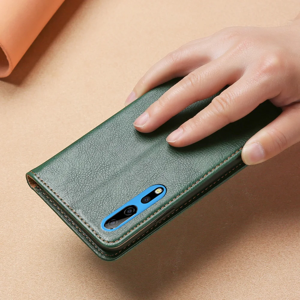Минималистичный Магнитный флип-чехол ZTE AXON 10 Pro 5G 6 47 дюймов кожаный для Coque A2020