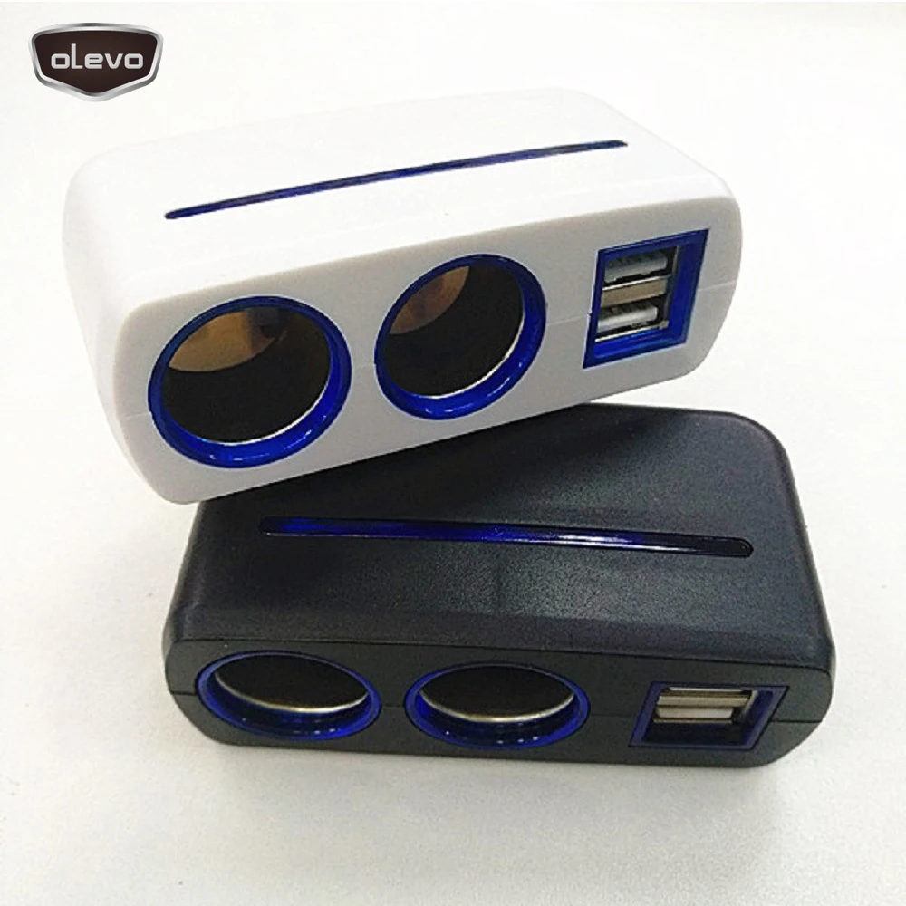 2 USB адаптер прикуриватель 12 В 24 в зарядное устройство разветвитель питания