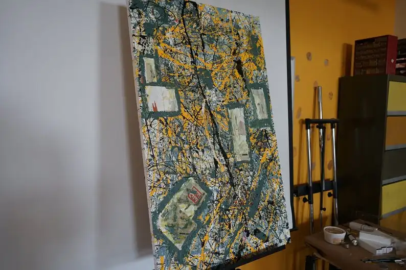 

Абстрактная масляная живопись, Масляная Краска на холсте и абстрактная масляная живопись, абстрактная краска