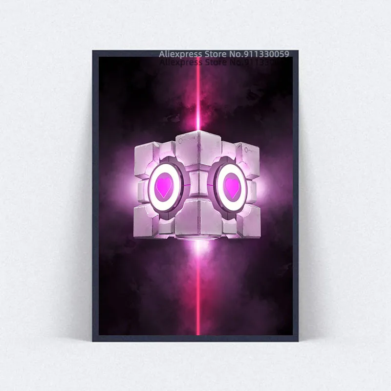 Портал спутник кубические постеры и принты настенные картины для украшения