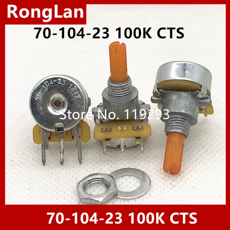 

[BELLA] Тайвань производится 70-104-23 100K CTS Одноместный соединение potentiometer-10PCS/лот