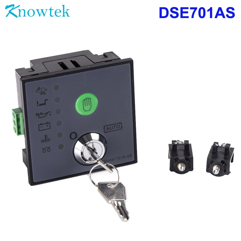 Контроллер генератора DSE701K 701K-AS, автоматический запуск с клавишами DSE701AS DSE 701 DSE701, замена для оригинальных