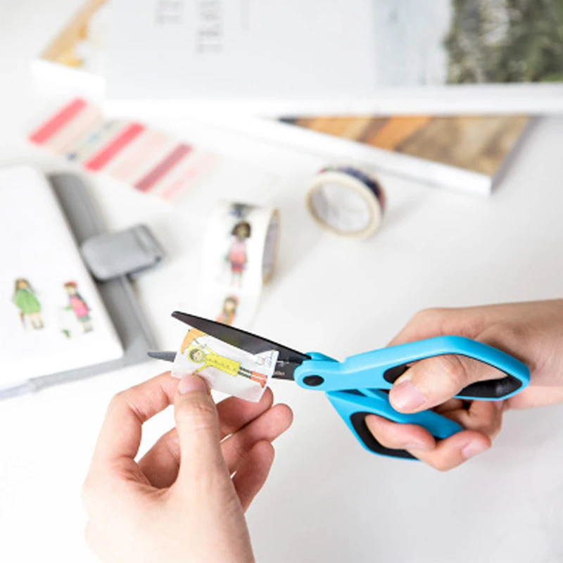Новые xiaomi youpin fizz тефлоновые ножницы антипригарные офисные канцелярские ножницы для творческой ручной резки бумаги