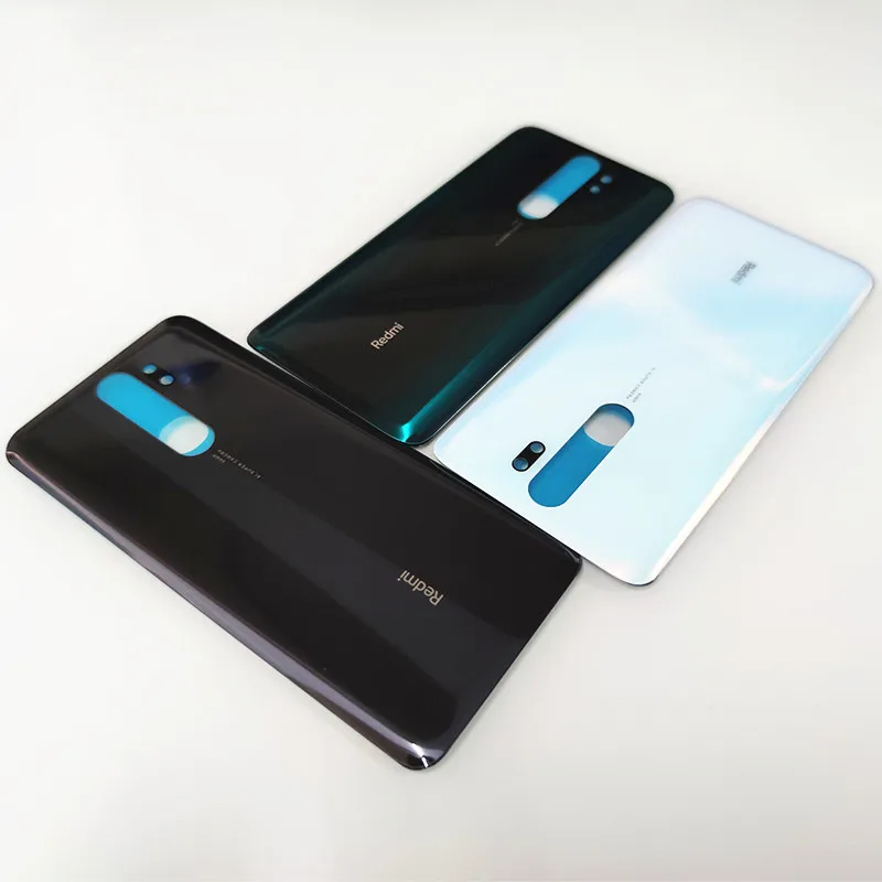 Новинка Крышка батарейного отсека для Xiaomi Redmi Note 8 Pro Задняя стеклянная панель