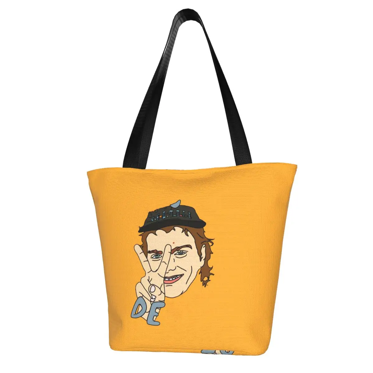 

Mac Demarco Shopping Bag Business Cloth Handbags Student Fashion Retro Bags