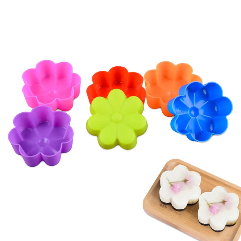 10 шт./лот Пищевая силиконовая форма Мини Кекс вкладыши Инструменты для тортов