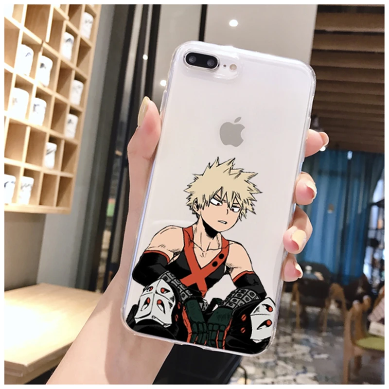 Чехол для телефона с рисунком аниме Моя геройская Академия deku bakugou Boku no Hero iphone 11 Pro