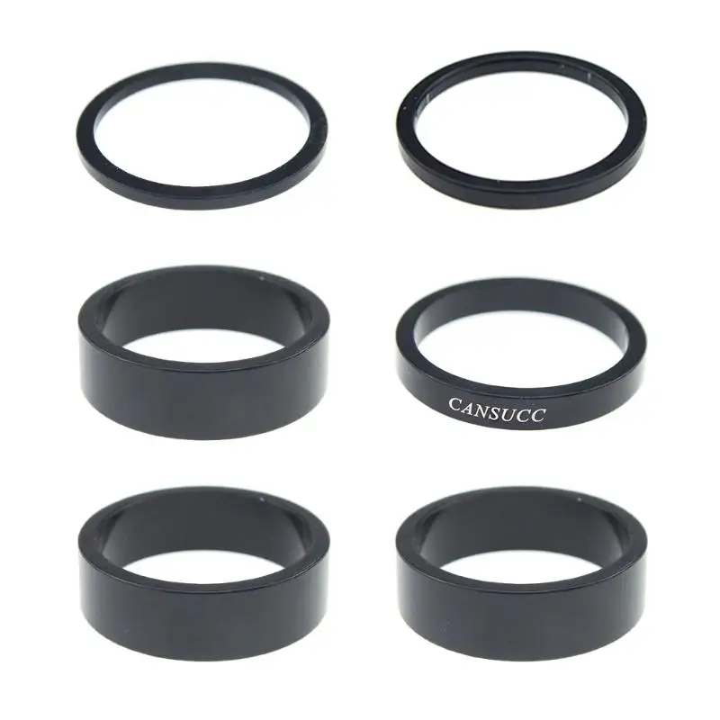 Горячая Распродажа 6x MTB Передняя вилка прокладка Алюминий сплав горный велосипед