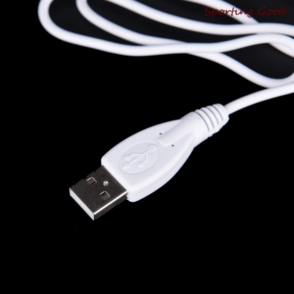 

8cm*18cm 5V USB Heated Socks Carbon Fiber Pads Electric Heated Insoles Winter Warm Arm Hands Waist Heated Gloves 1 Pair
