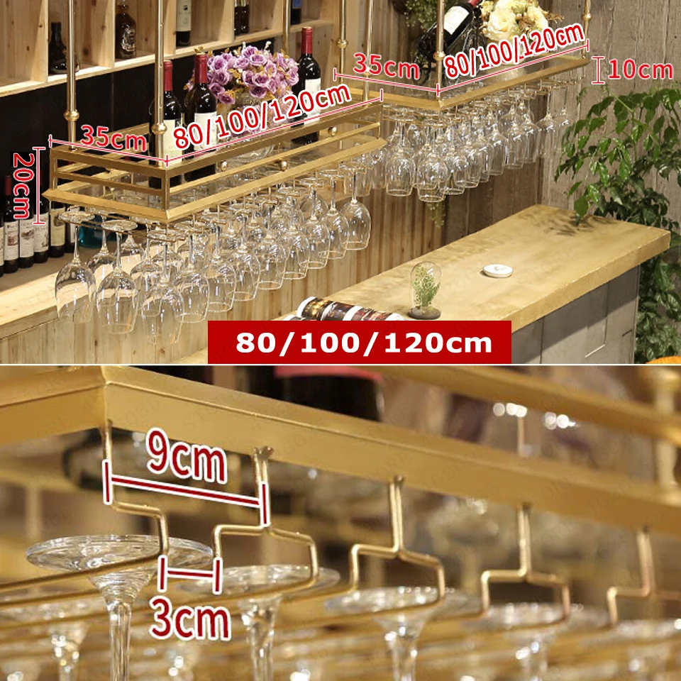 Подвесной Стеллаж Из Нержавеющей Стали Для Хранения Винных Бокалов стойка для
