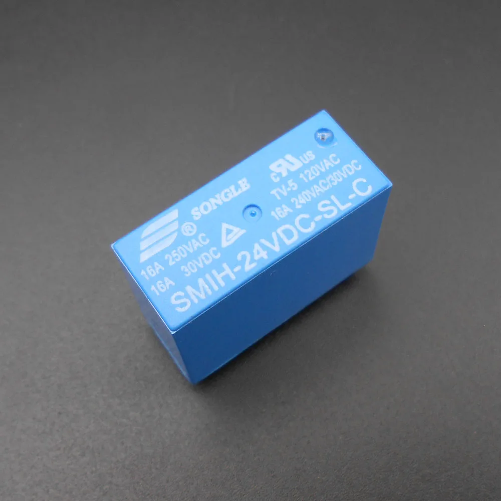 1 шт. SONGLE Power Relay 8 Pins SMIH-05VDC-SL-C SMIH-12VDC-SL-C smismih DC 5V 12V 24V 16A 8-Pin Conversion * SMIH-24VDC-SL-C |