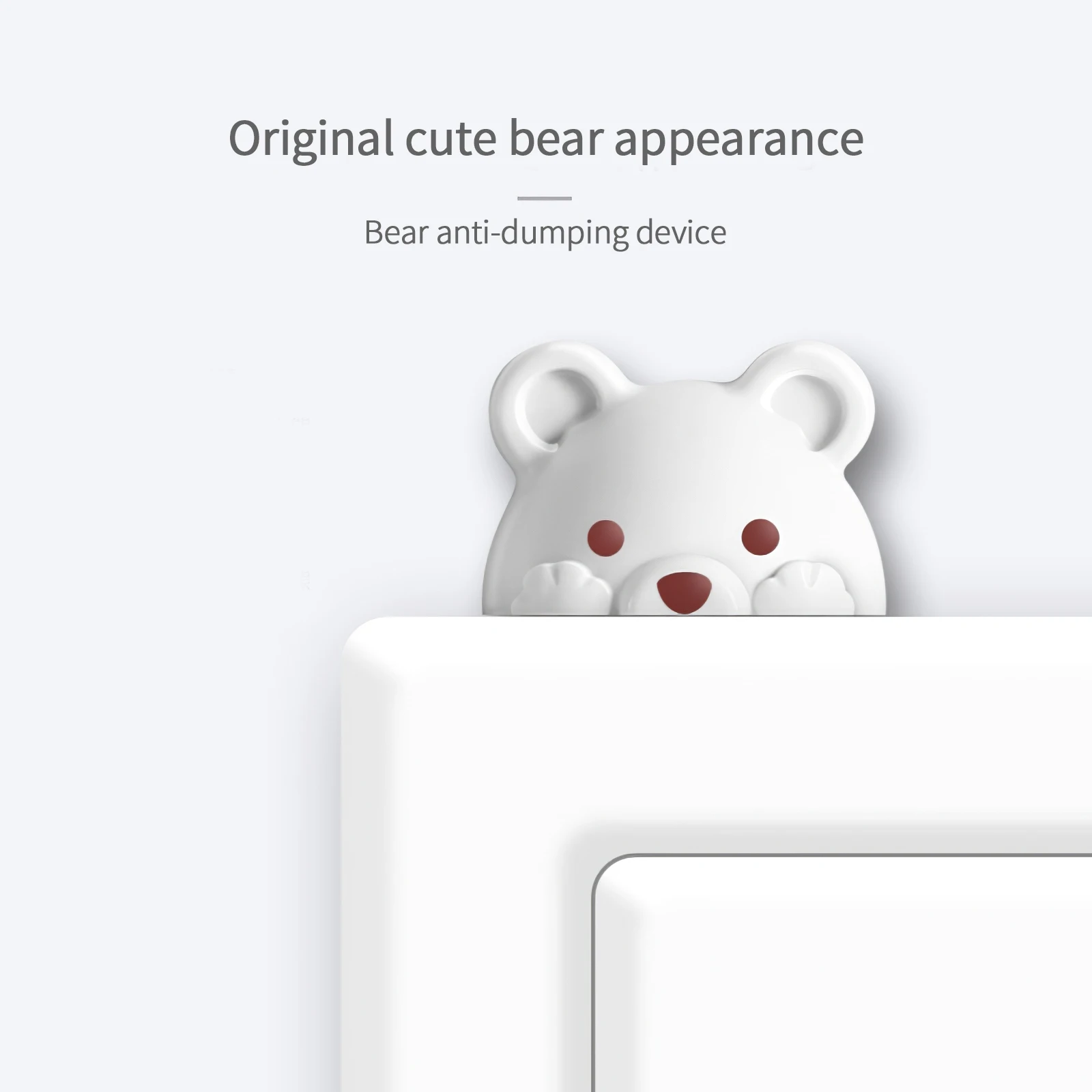 

Plastic Furniture Anti-Falling Device Punch-Free Installation Buckle Anti Tip Furniture Baby Safety Cabinet Baby Safety Anchor