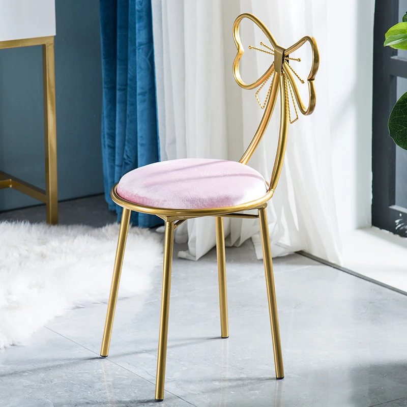 Стул ins макияж стул спальня заднем сиденье стула простой обеденной для маникюра