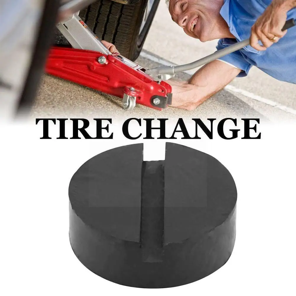 

Car Jack Pad Rubber Support Pad Floor Slotted Frame Pad Disk Lifting Jacking Side Adapter Tool For Pinch Weld Protector Dis A5J8