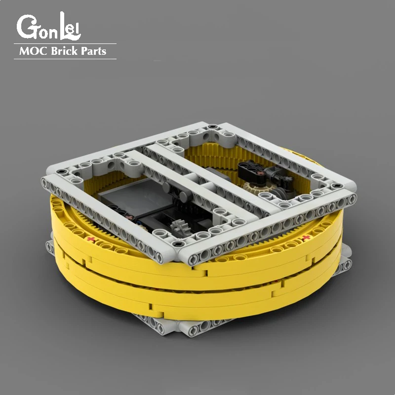 Конструктор Электрический MOC тяжелый поворотный стол грузоподъемность кирпичи