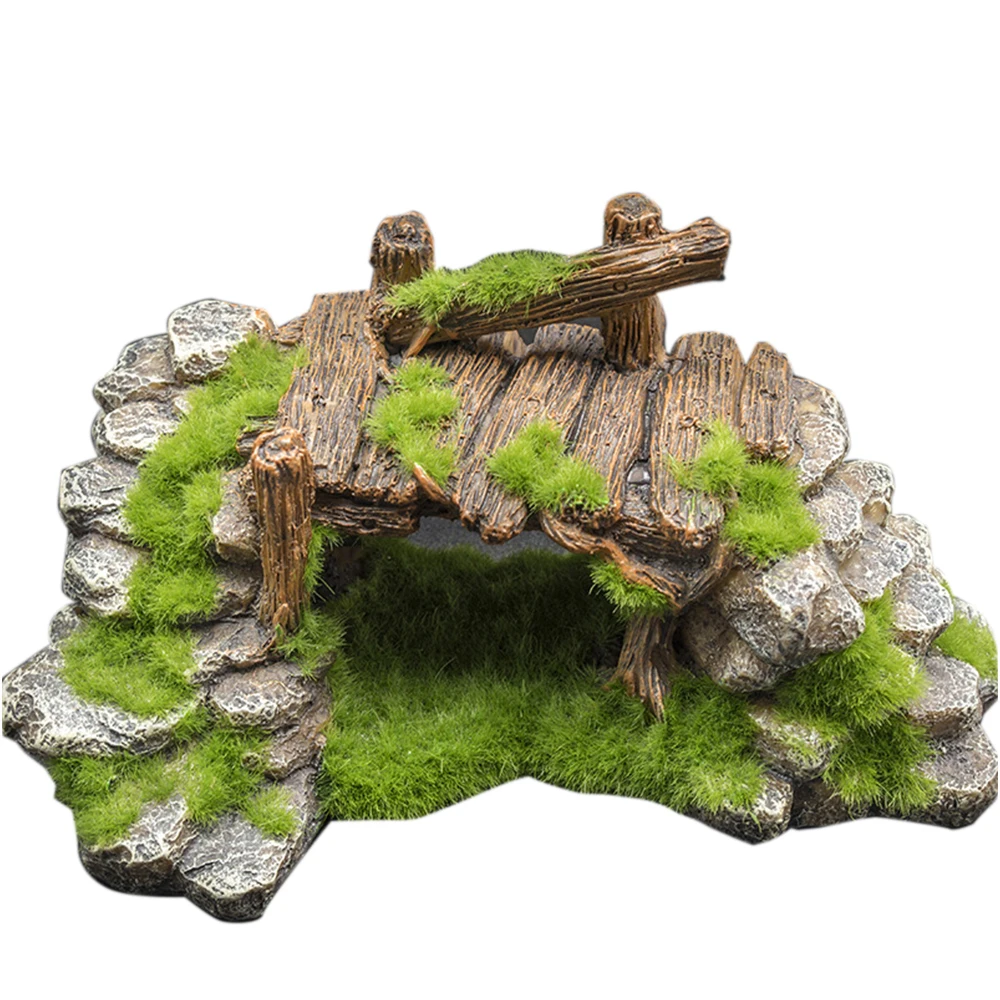 Аквариум для аквариума ландшафтный орнамент имитация рокеров украшение