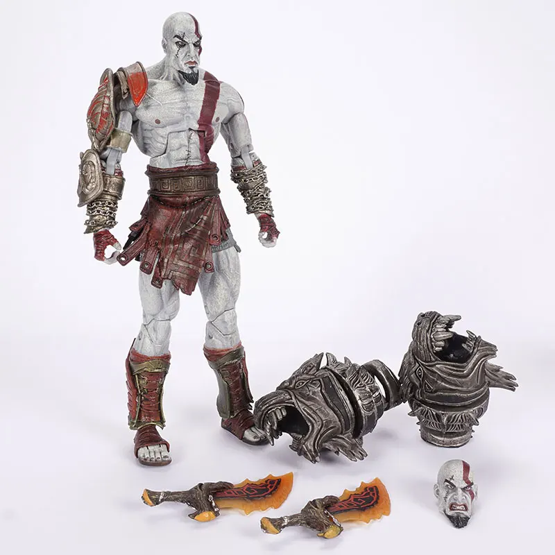 NECA God of War Ghost Sparta Kratos Классическая игра ПВХ экшн фигурка Коллекционная модель
