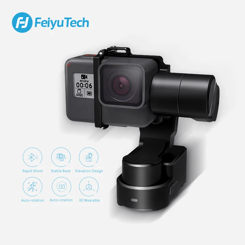 Официальный стабилизатор FeiyuTech WG2X для экшн камеры переносной монтажный