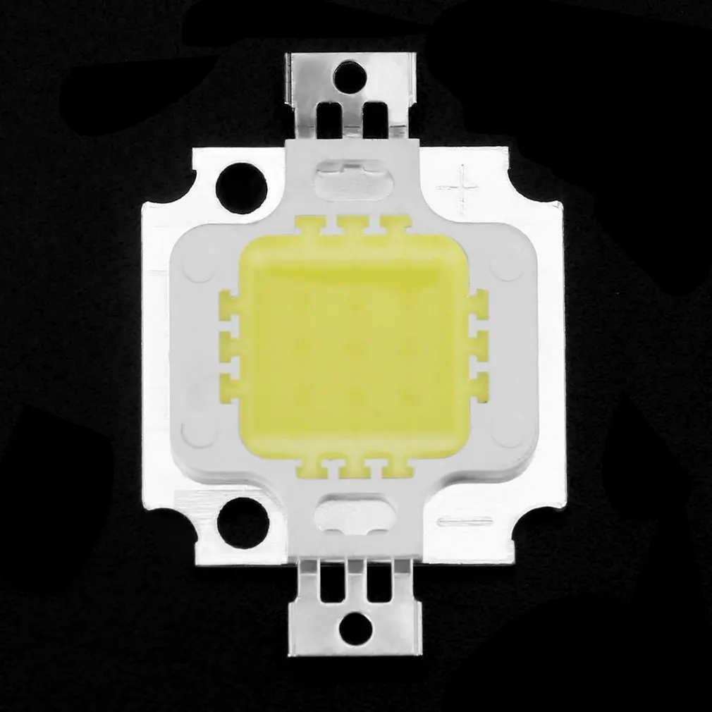 3 шт. чистый белый COB SMD светодиодный чип прожекторная лампа бусина 10 Вт высокое